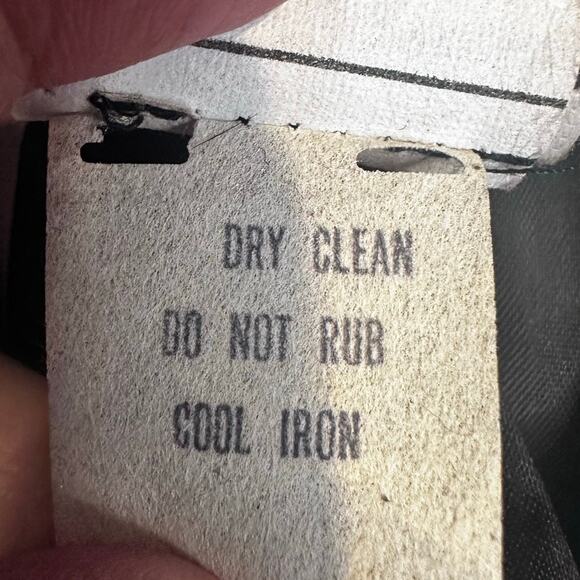 VTG 70s Gunne Sax black white stripe Women dress size 5 whimsygoth emo grunge - Picture 11 of 15